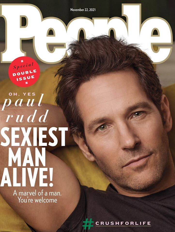 Paul Rudd On The cover Of People
