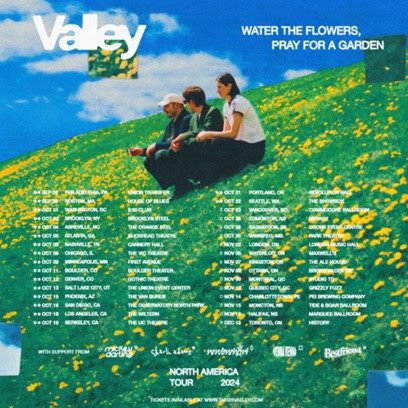 Valley 's New Album 'Water The Flowers, Pray For A Garden' Marks a New Era as the Band Prepares for North American Tour