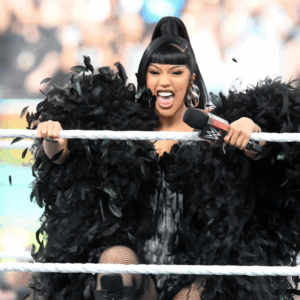 Cardi B Brings Couture and Chaos to WWE SummerSlam