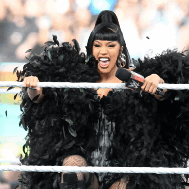 Cardi B Brings Couture and Chaos to WWE SummerSlam